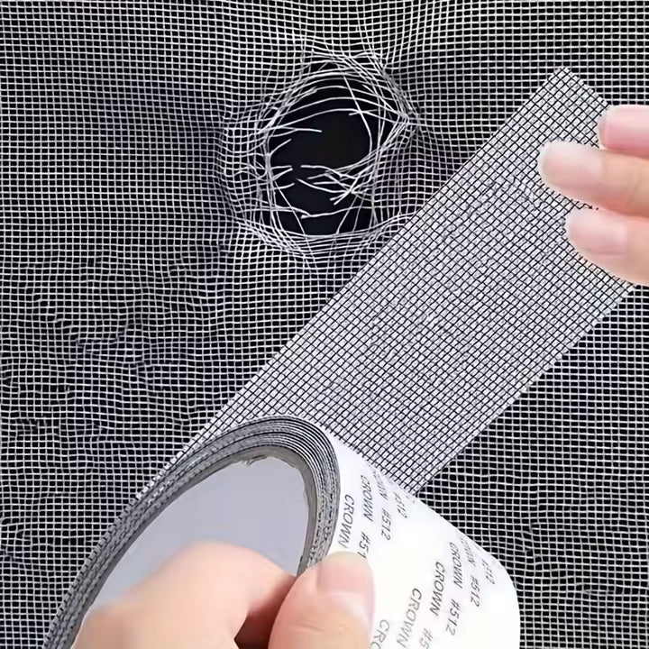 Mesh Window Screen Repair Tape – 2 Meter Durable Self-Adhesive Patch for Quick Screen Fixes