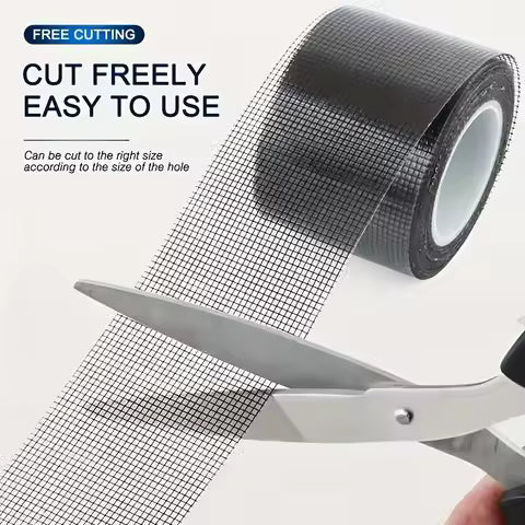 Mesh Window Screen Repair Tape – 2 Meter Durable Self-Adhesive Patch for Quick Screen Fixes